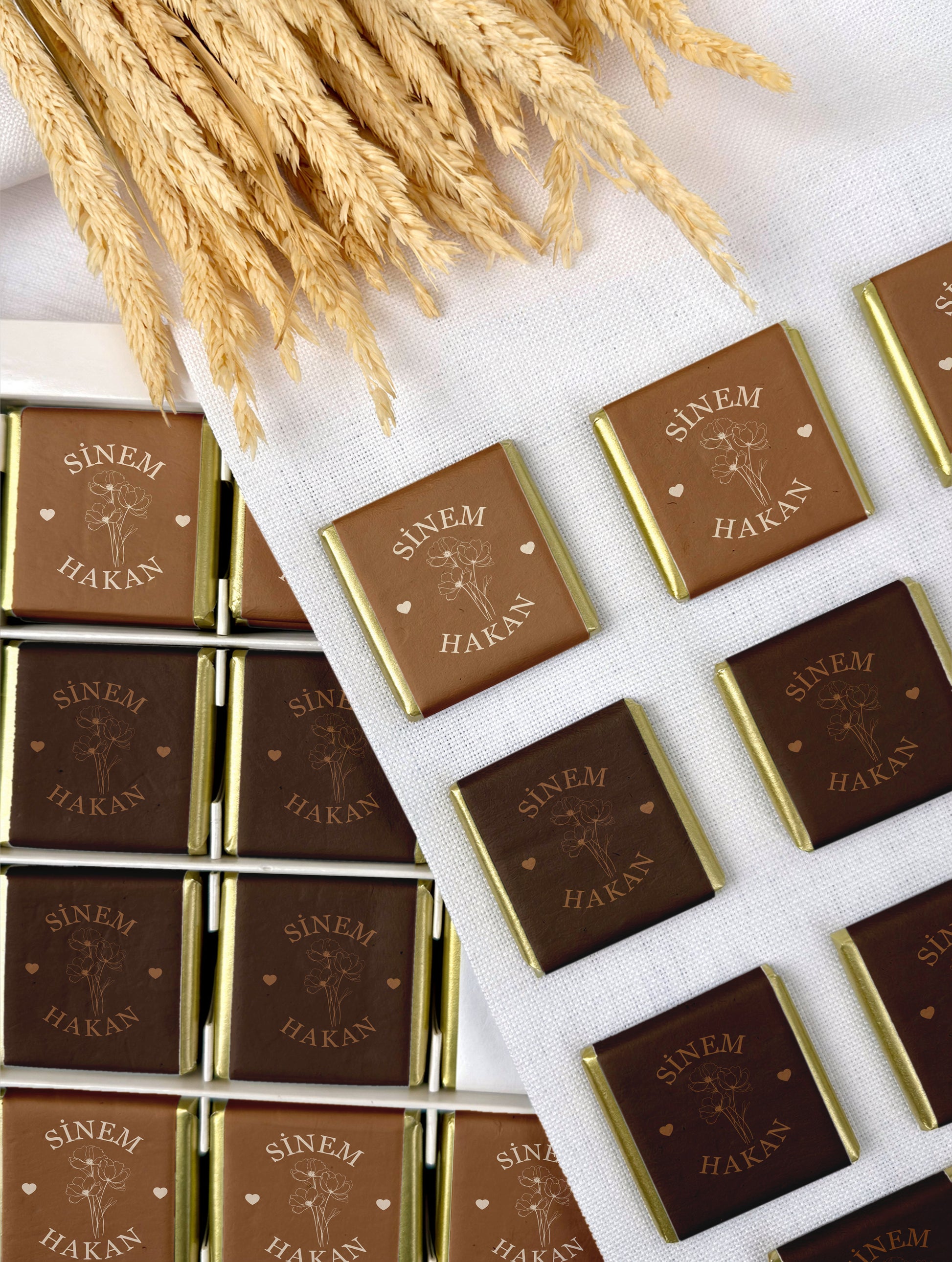 söz nişan çikolatası kişiye özel çikolata kutusu
